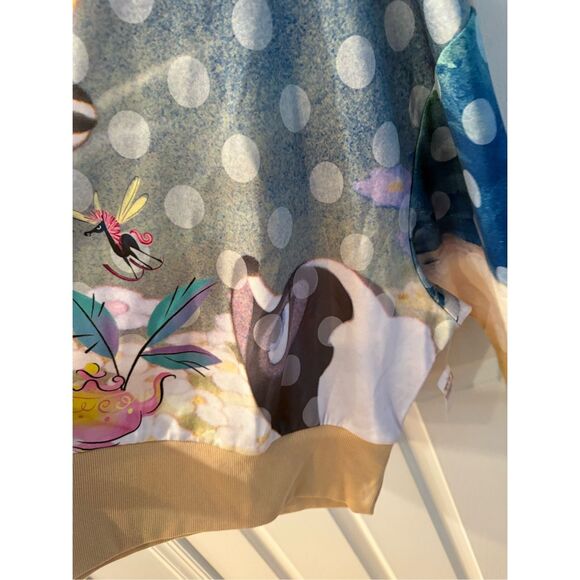 Disney Parks Bambi Thump Flower Boxy Sweatshirt sz 1X NWT - Picture 2 of 10